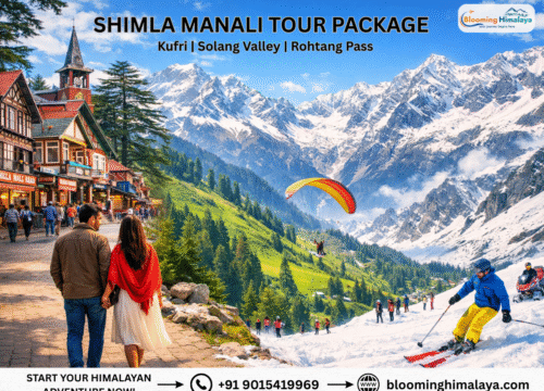 Shimla Manali Tour Package Covering Kufri Solang Valley and Rohtang Pass