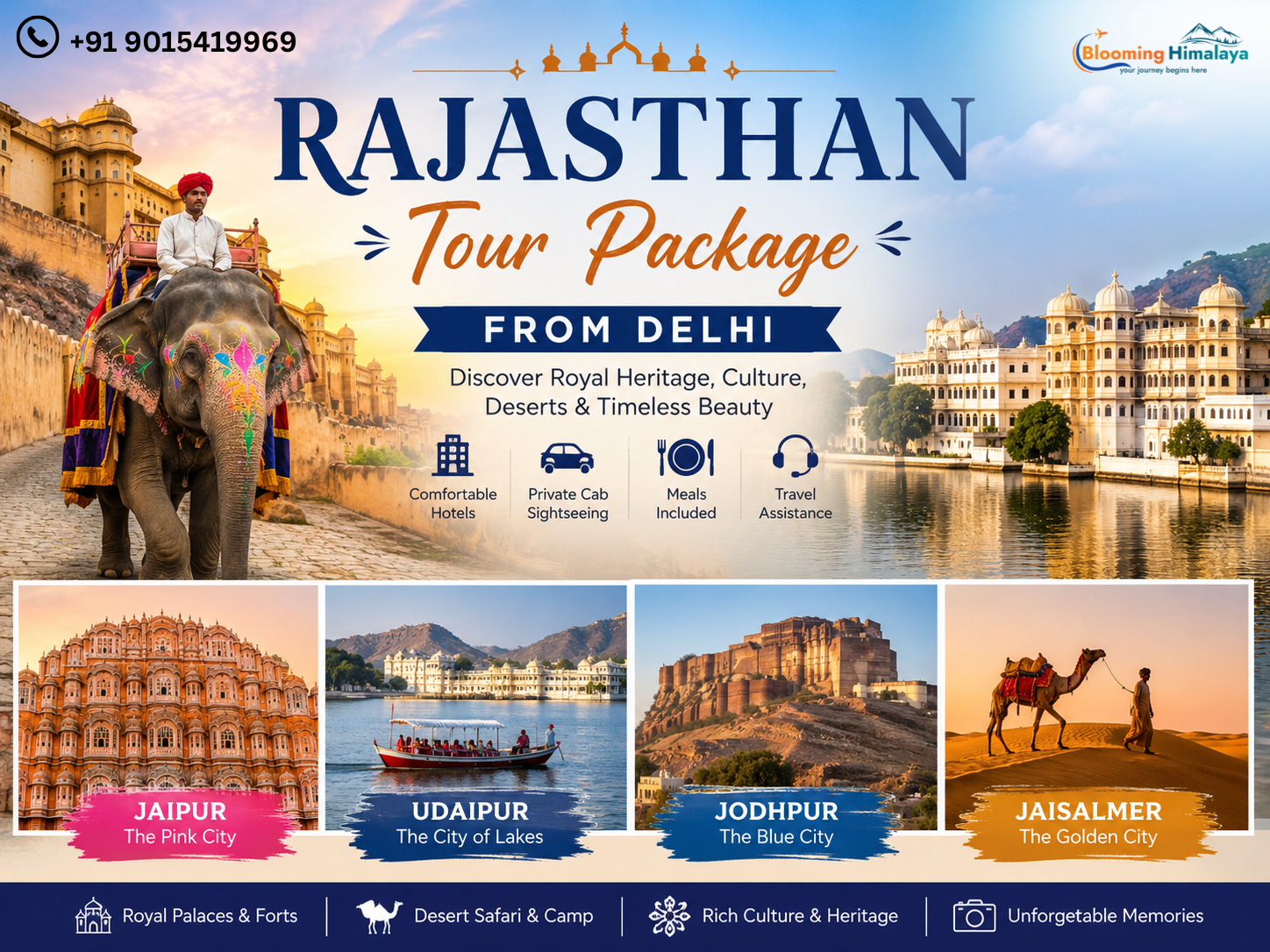 Rajasthan Tour Package from Delhi