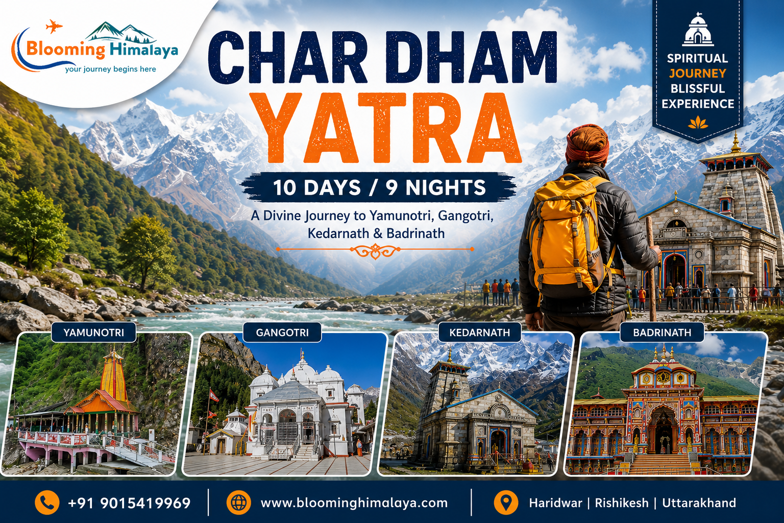 Char Dham Yatra 10 Days Complete Tour Package